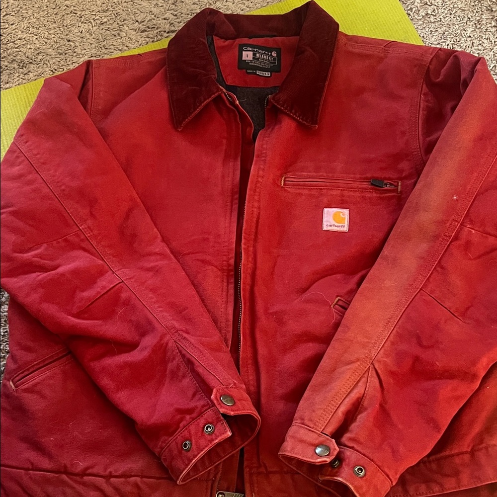 Mens Detroit J97 Crimson Jacket